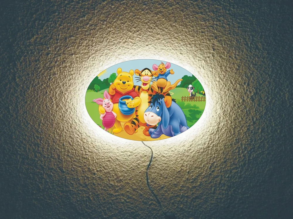 Lampka ścienna KUBUŚ PUCHATEK pilot opcja
