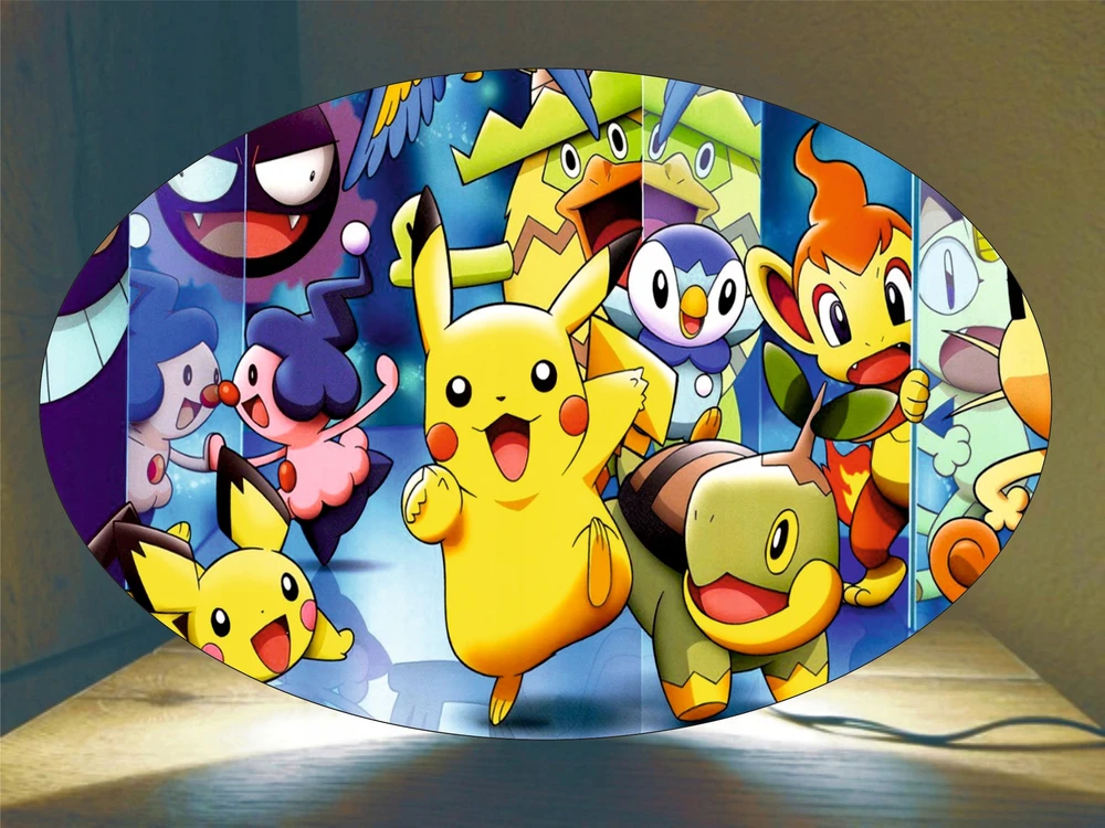 Lampka ścienna POKEMON pilot