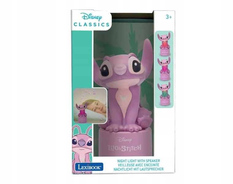 Lampka su głośnikiem LEXIBOOK Disney Stitch - Angel NS02D1