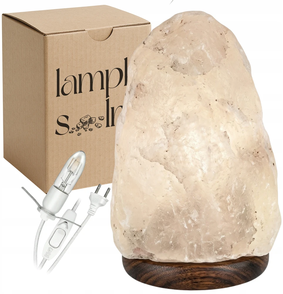 lampki solne Druskos kristalo lempa LampkiSolne, 3-5kg