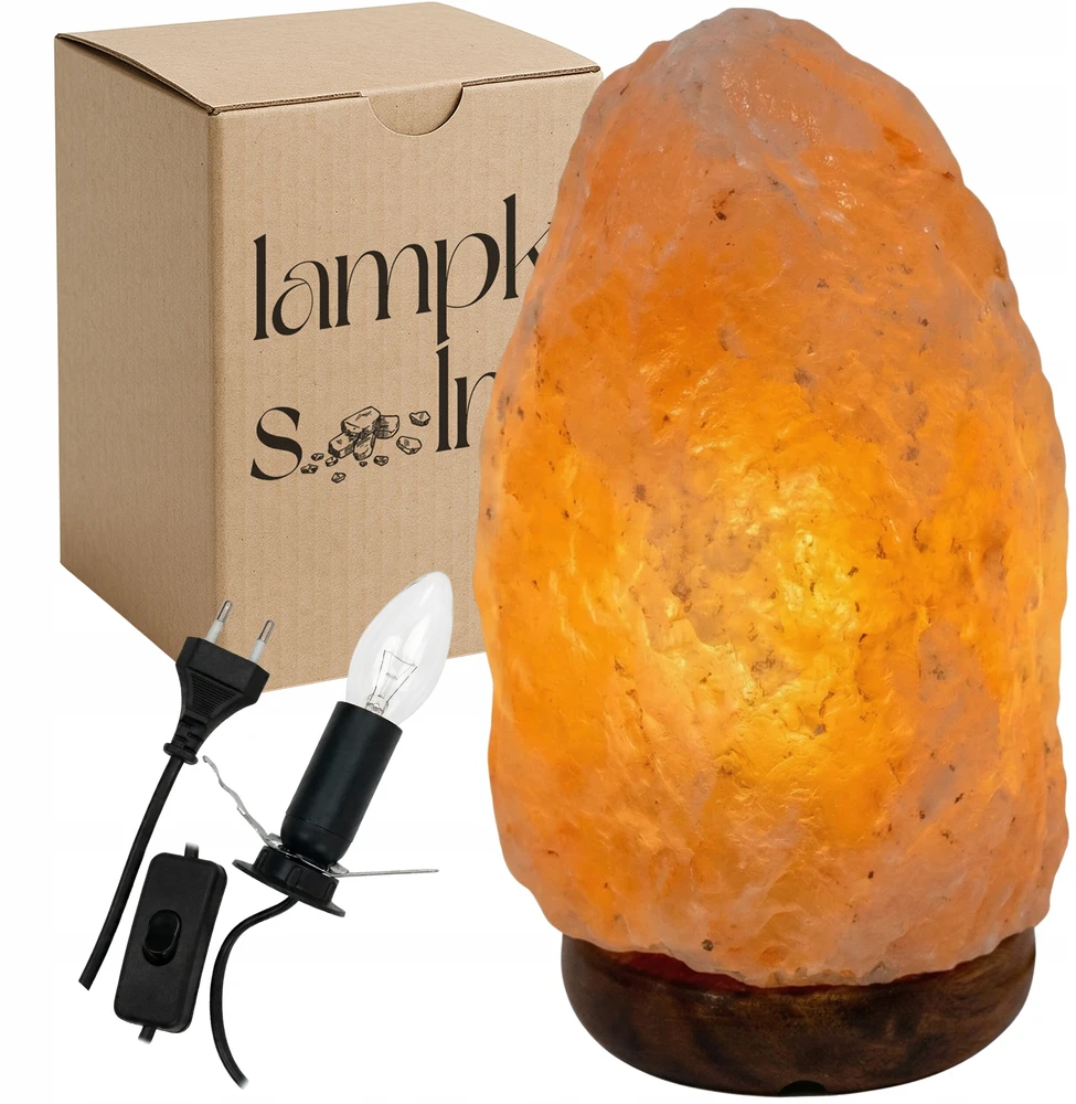lampki solne Druskos kristalo lempa LampkiSolne, 2-3kg