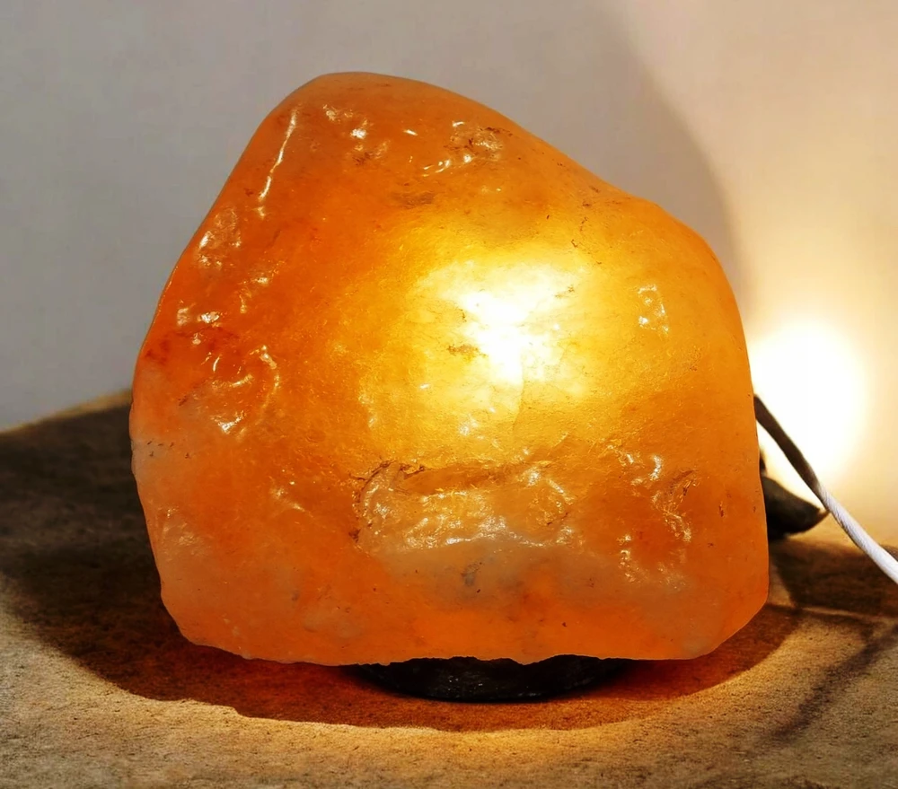 lampki solne KAMIEŃ SOLNY SÓL Himalajska 4 KG JONIZATOR Naturalna bryła SOLI