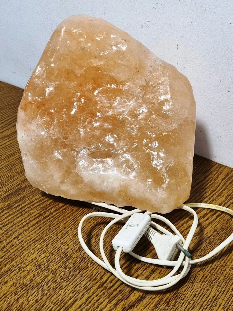 lampki solne KAMIEŃ SOLNY SÓL Himalajska 4 KG JONIZATOR Naturalna bryła SOLI