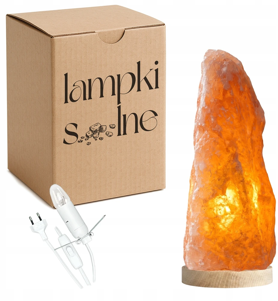 lampki solne Lampa solna KŁODAWSKA 6–9kg na jasnej podstawce su drewna bukowego