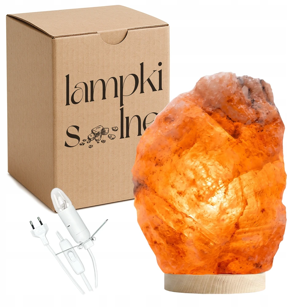 lampki solne lampa solna KŁODAWSKA POLSKA 9-11 KG jonizator na jasnej BUKOWEJ podstawce
