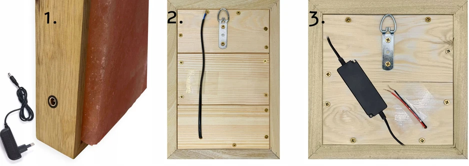 lampki solne Lampa solna Panel solny do Sauny Groty Solnej Sól Himalajska 22,5x32,5cm
