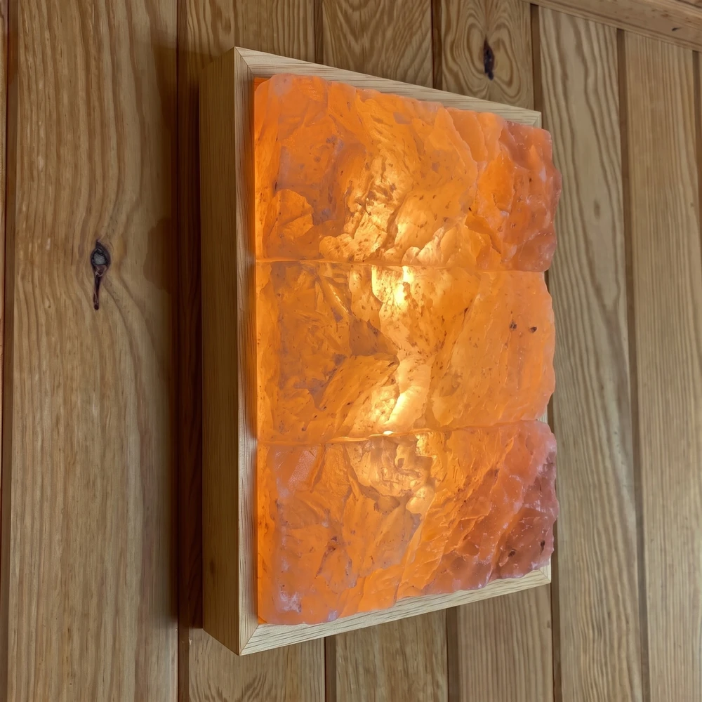 lampki solne Lampa solna Panel solny do Sauny Groty Solnej Sól Himalajska 22,5x32,5cm