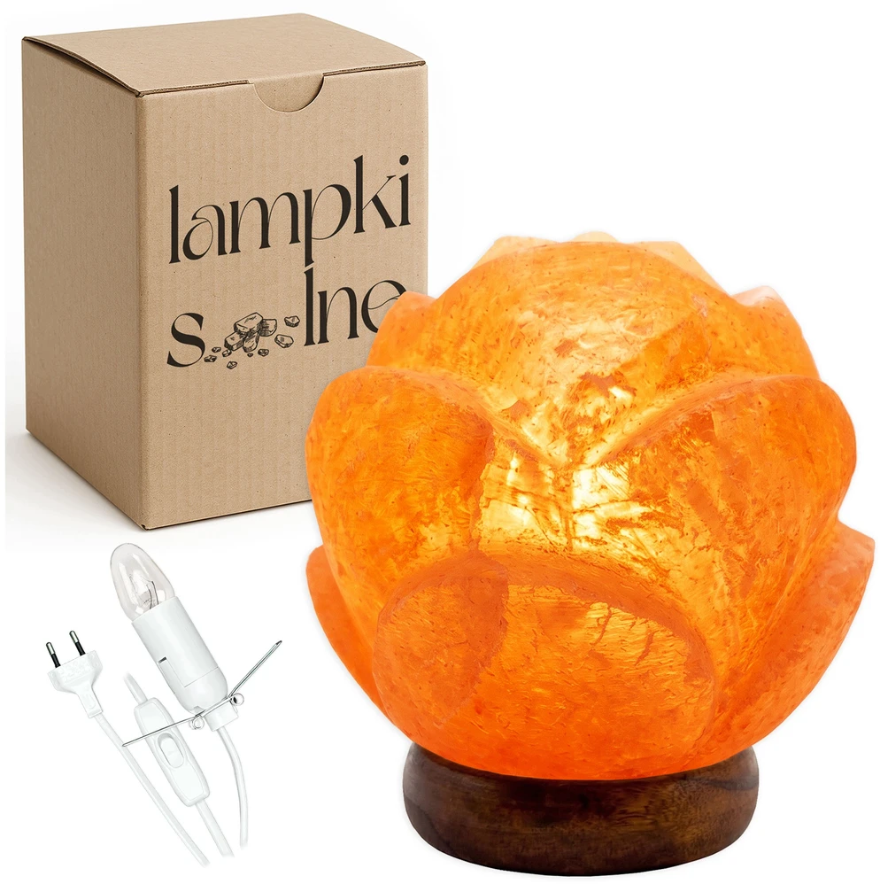 lampki solne LAMPA SOLNA sól Himalajska Rose JONIZATOR Lampka Naturalna bryła su SOLI
