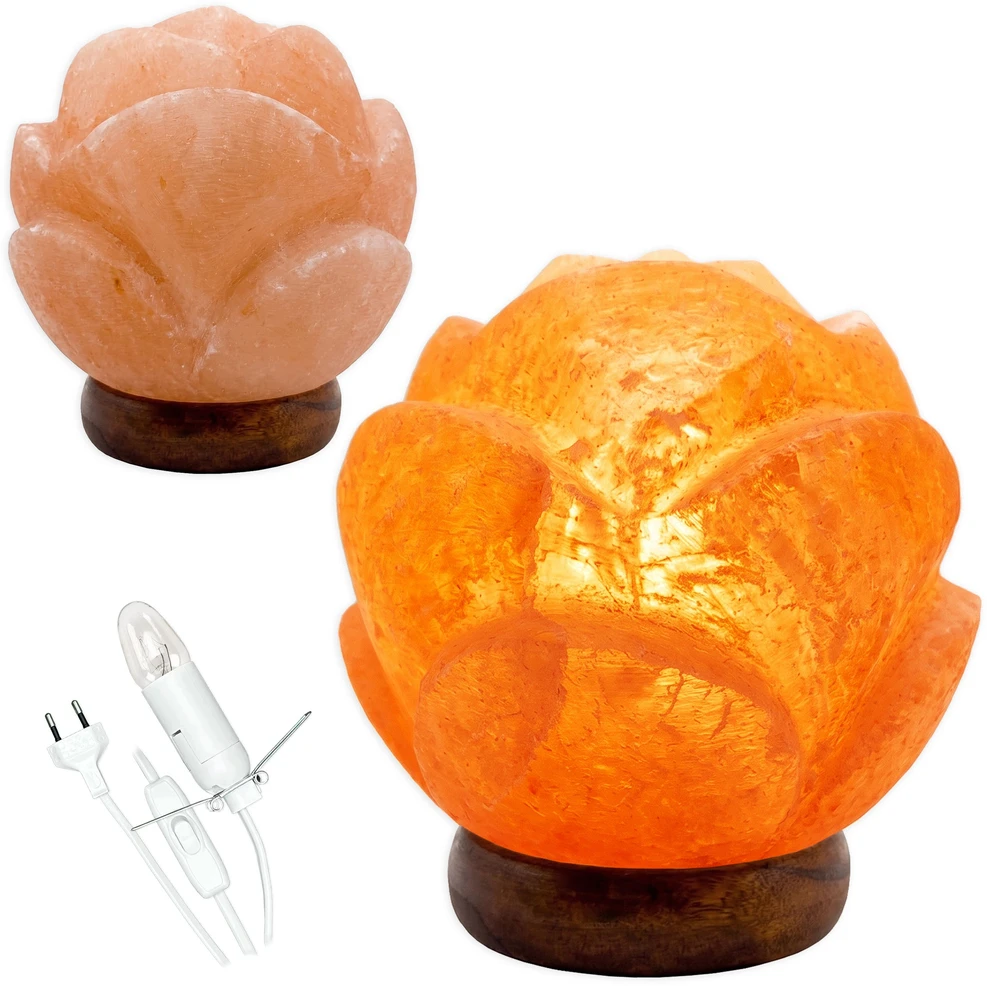 lampki solne LAMPA SOLNA sól Himalajska Rose JONIZATOR Lampka Naturalna bryła su SOLI