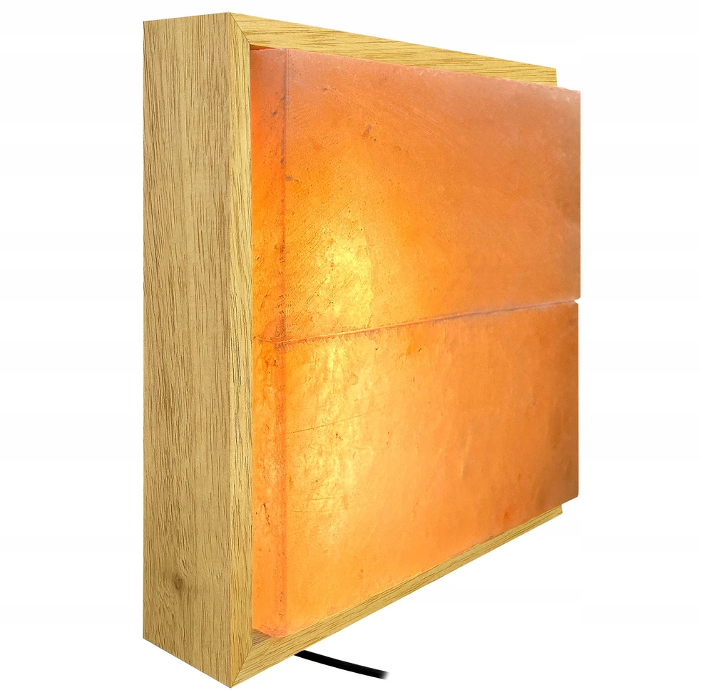lampki solne Panel Solny do Sauny ZDROWY KLIMAT Cegła JONIZATOR Lampa LED 22,5x22,5cm