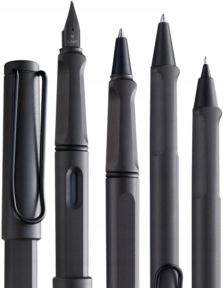 Lamy Safari matinės juodos spalvos rašiklis