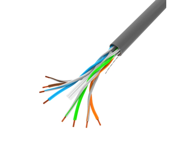 LANBERG LAN kabelis UTP cat.6 305m solid CU fluke praėjo