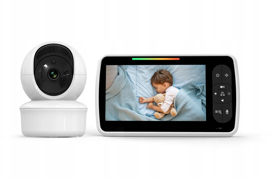 Landmed Elektroninis kūdikių monitorius su Live HD CAMERA VOX naktiniu režimu 355° PASUKIMAS