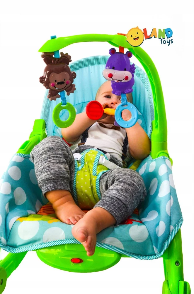 Landtoys BUNCH BUCKER, VEIKIMAS, 3-IN-1 VIBRACIJA VAIKAMS