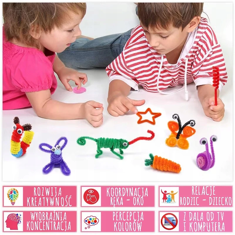 Landtoys LT542 KREATYWNY Rinkinys PLASTYCZNY XXL ARTYSTYCZNY RĘKODZIEŁO DLA DZIECI DIY