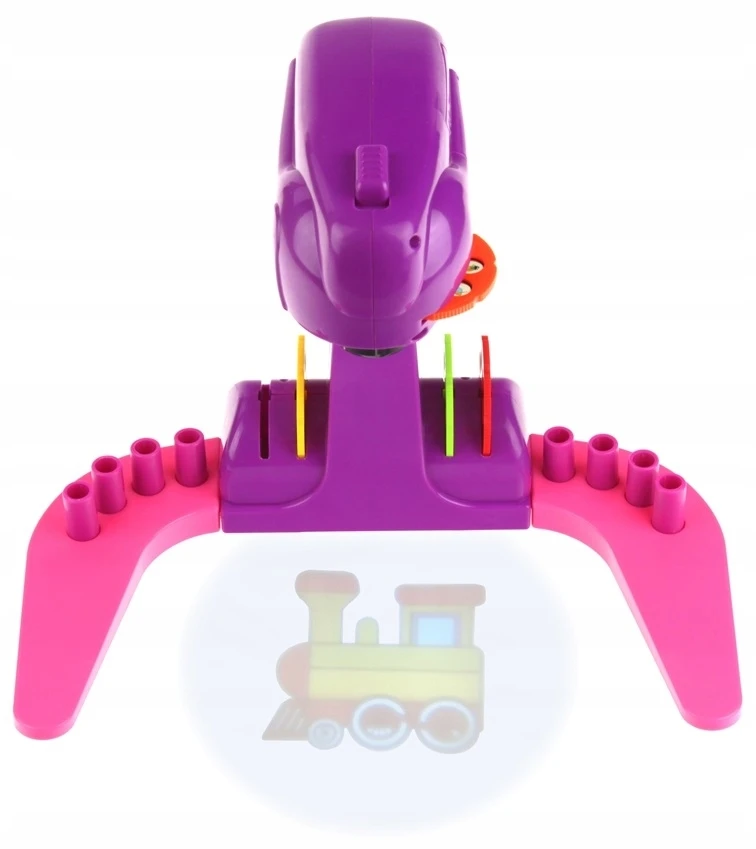 Landtoys MOKYMASIS PROJEKTORIUS PROJEKTORIUS MOKYMASIS PIEŠINIMAS VAIKAMS ROŽINIS