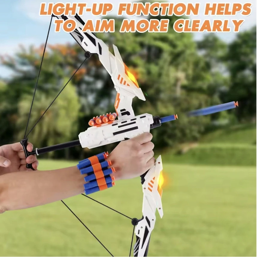 Bez Marki Lankas ir taikinio rinkinys vaikams, NERF strėlės 40 vnt, taikinys su Velcro