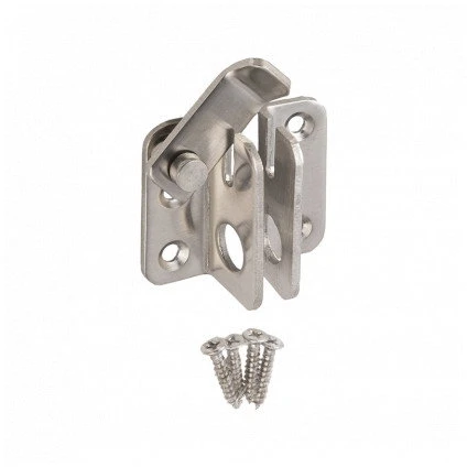 Lankstas su užraktu DMX ZZP 25, 75 x 25 x 25 x 1,5 mm, geltonai cinkuotas