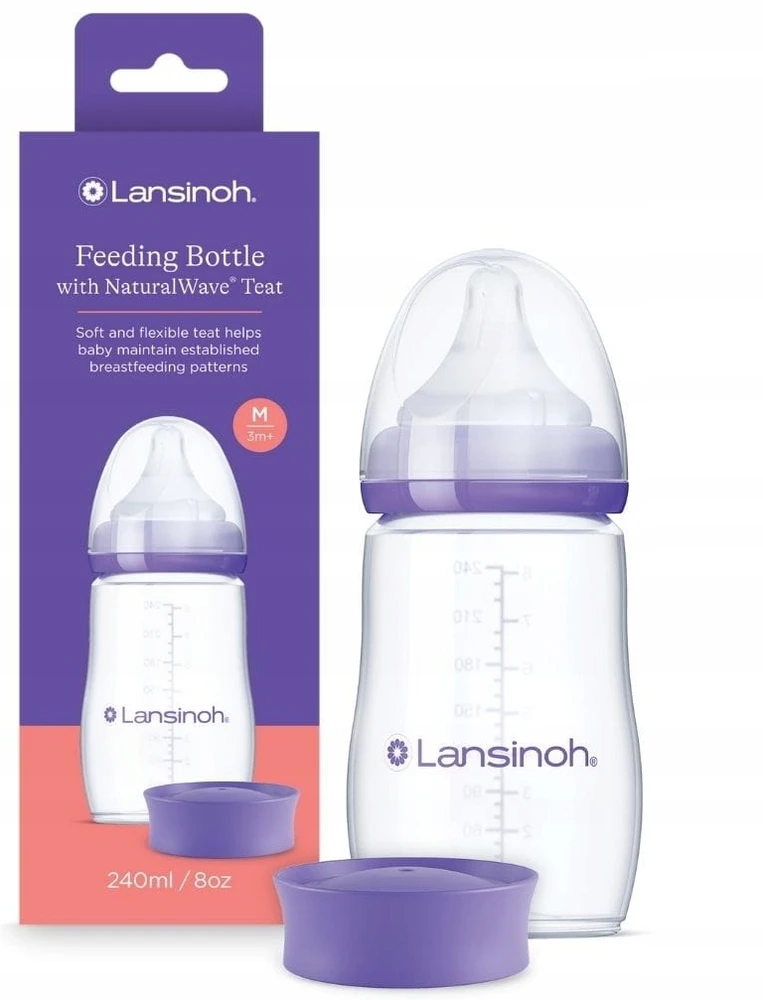 LANSINOH 240 ml maitinimo buteliukas
