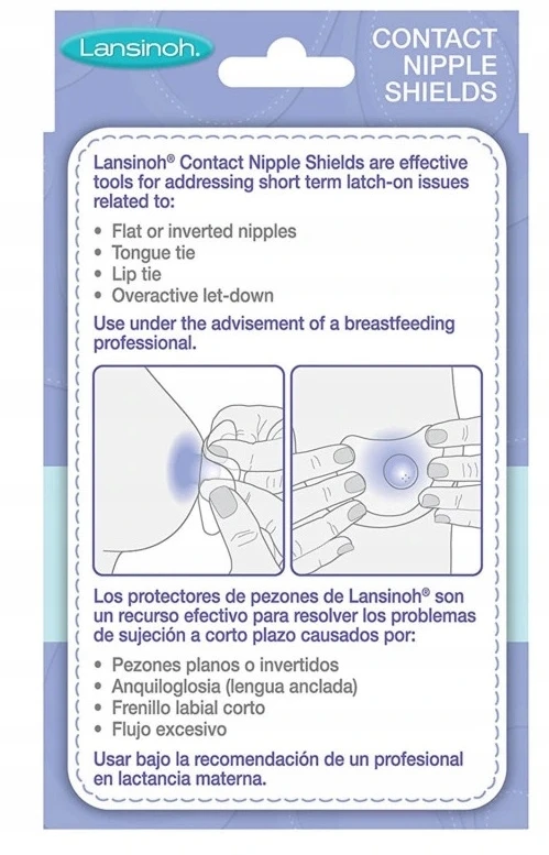 "Lansinoh"pagalbiniai maitinimo speneliai 20 mm 2vnt