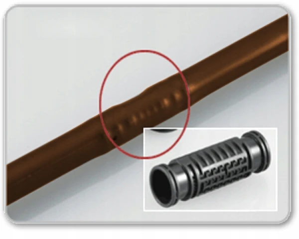 Lašelinė linija 16 mm 100 m WATERMIL DRIP BROWN
