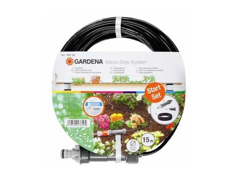 Gardena Lašelinio drėkinimo rinkinys daržovių/augalų eilėms (15m)