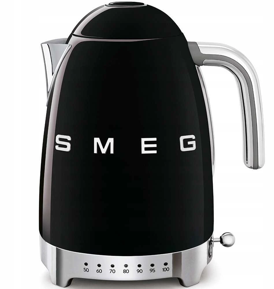 Lašelinis kavos aparatas SMEG DCF02BLEU, juodas