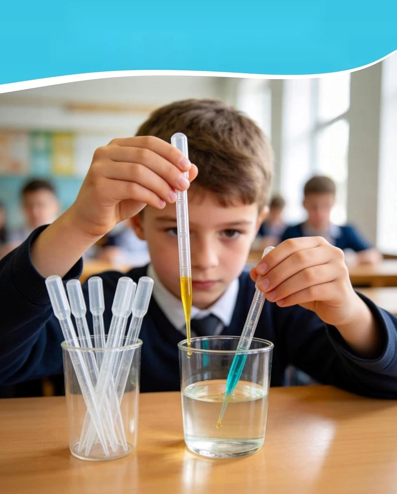 LAŠININKAS 3 ML 30 Vnt. PLASTIKINIS VIENkartinis LABORATORIJOS DOZENTAS