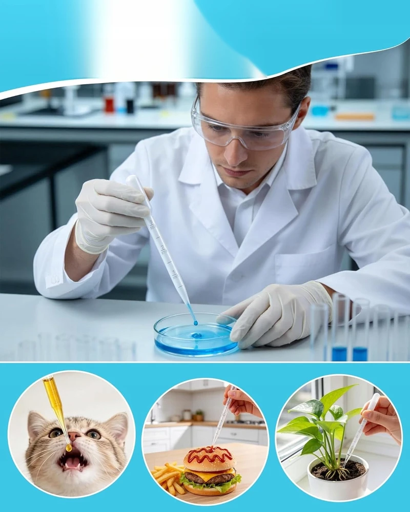 LAŠININKAS 3 ML 30 Vnt. PLASTIKINIS VIENkartinis LABORATORIJOS DOZENTAS