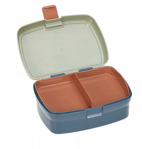 Lässig žalio olivinės spalvos pietų dėžutė berniukams ir mergaitėms - Lunchbox Happy Prints 245338