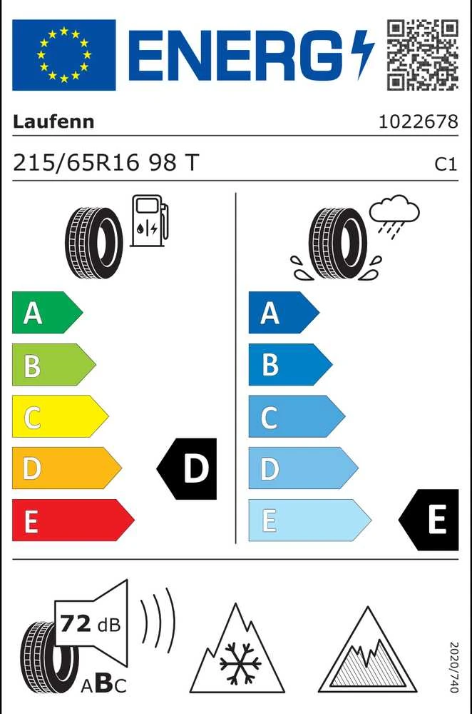 Laufenn Padangos Fit IZ (LW51) 98 T (D E B 72dB)