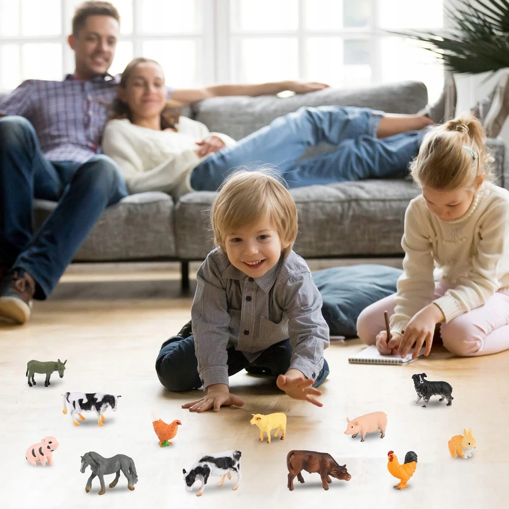 LAUKINIAI GYVŪNAI FIGURINĖS SAFARI LAUKINIAI GYVŪNAI 34 vnt.