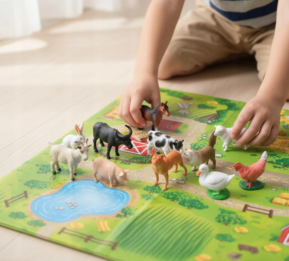 LAUKINIAI GYVŪNAI FIGURINĖS SAFARI LAUKINIAI GYVŪNAI 34 vnt.