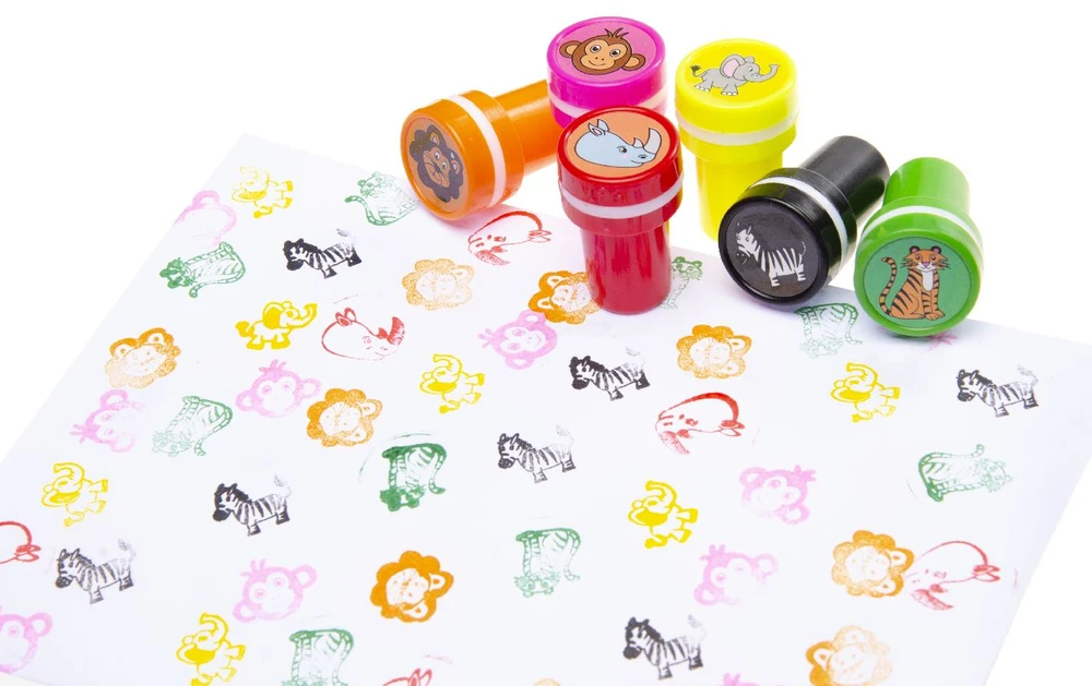 Laukinių gyvūnų plastikiniai antspaudai