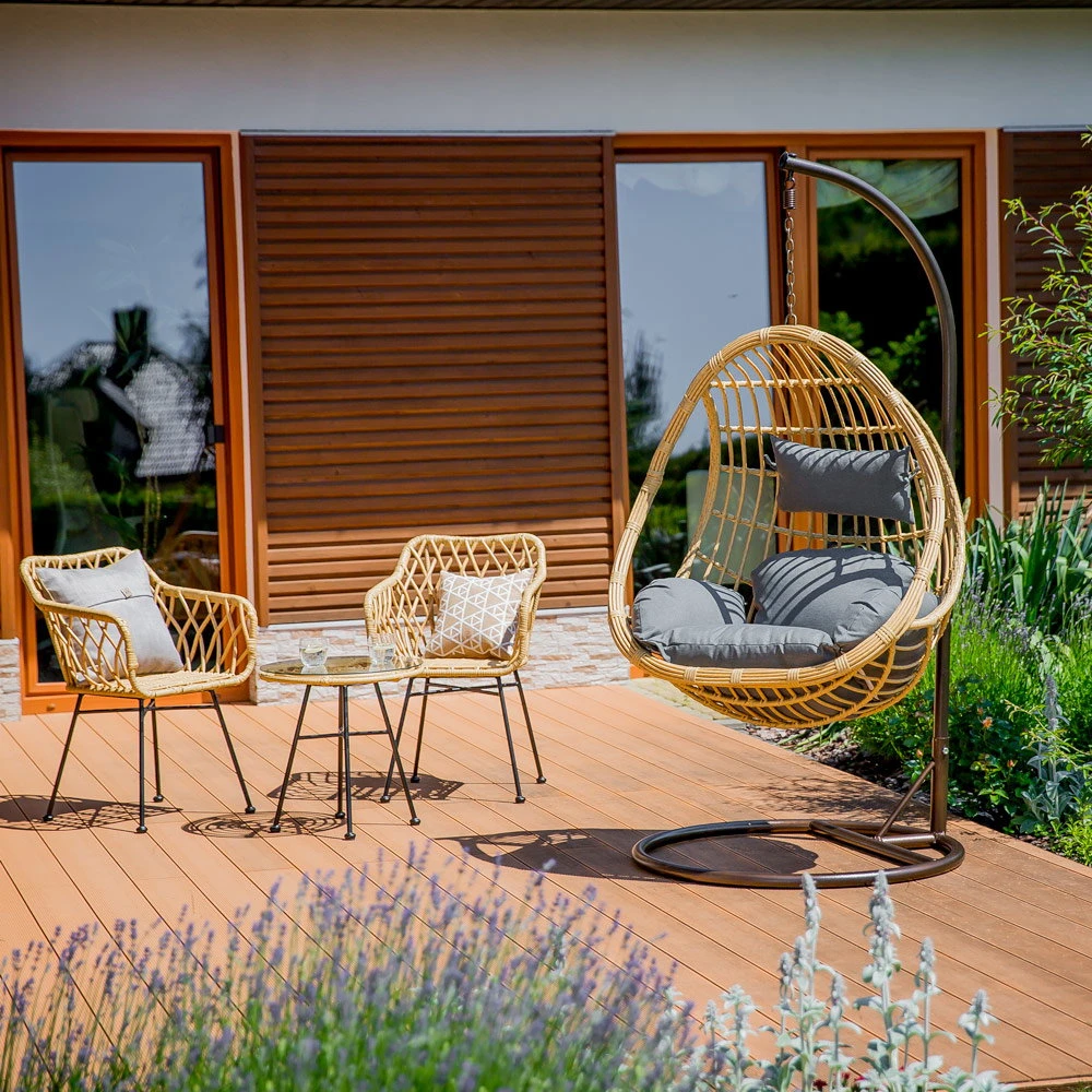 Lauko baldų komplektas PATIO Desire, smėlio