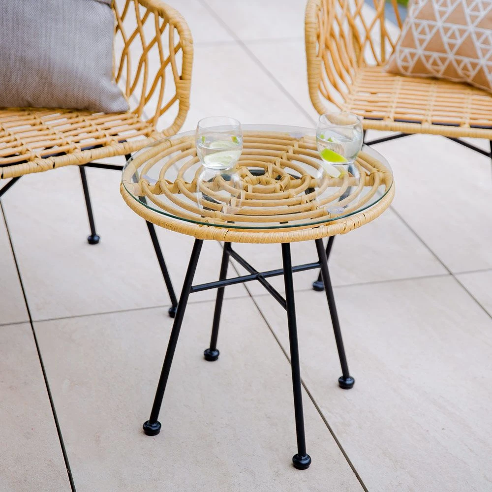 Lauko baldų komplektas PATIO Desire, smėlio
