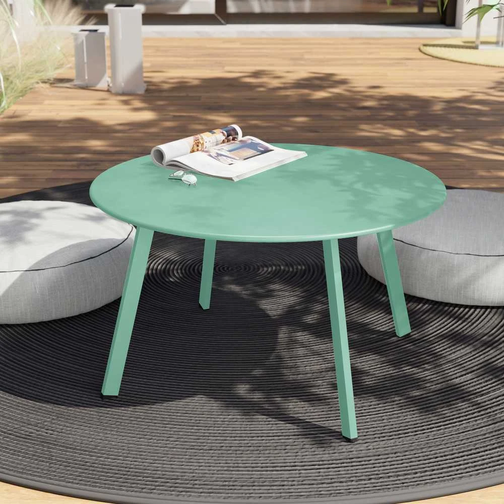 Lauko staliukas PATIO Olivier Žalias, 70 cm
