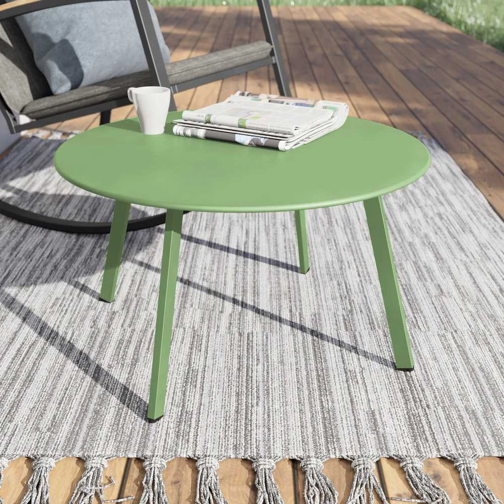 Lauko staliukas PATIO Olivier Žalias, 70 cm