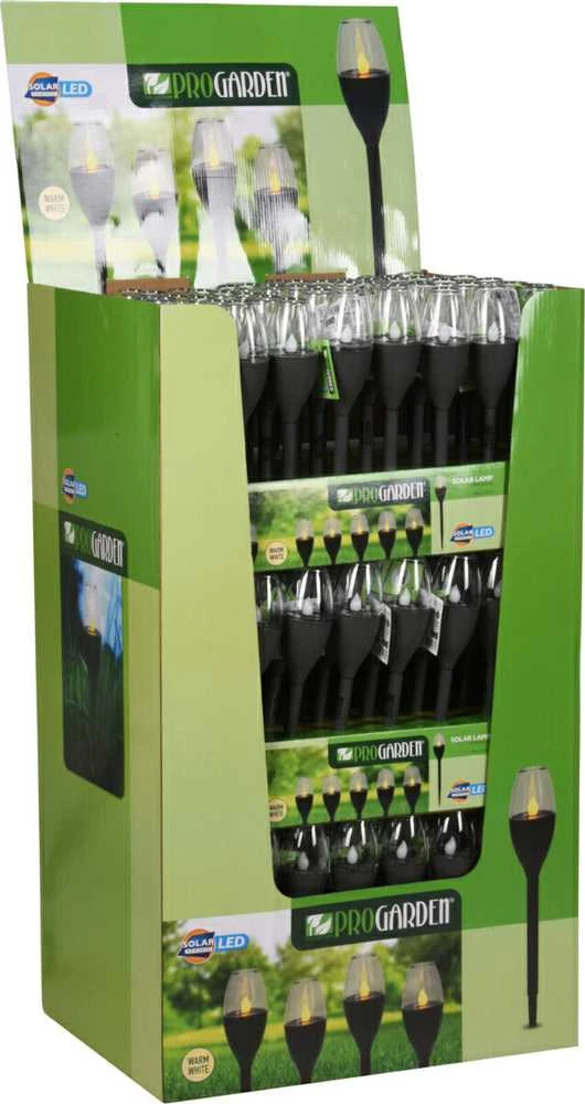 Lauko šviestuvas su saulės baterija IP44 Koopman 1.2V Ni-MH juoda