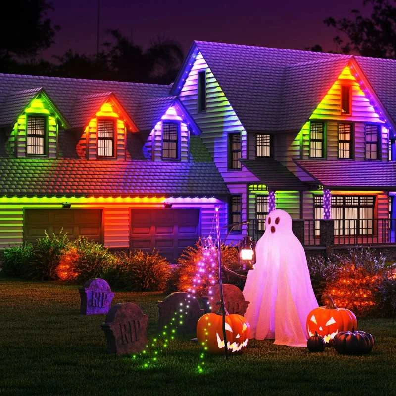 „Nanoleaf“ išmaniųjų daugiaspalvių nuolatinių lauko šviestuvų išplėtimo paketas, 5 m