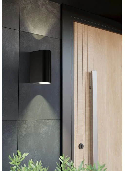 Fasadinis šviestuvas ASTRIT, E27, MAX. 14W, IP54, AC220-240V, 50/60Hz, juodas