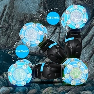 Lauko žaislas su nuotolinio valdymo pulteliu, 360° pasukimas, LED šviesos ir garsai, 2,4 GHz