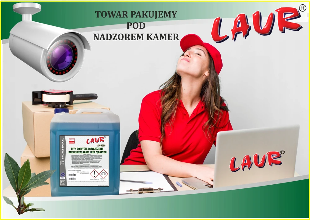 Laur ŁKP-5000 GRANDINĖS VALYMO SKYSČIS, 5L PAKUOTĖ