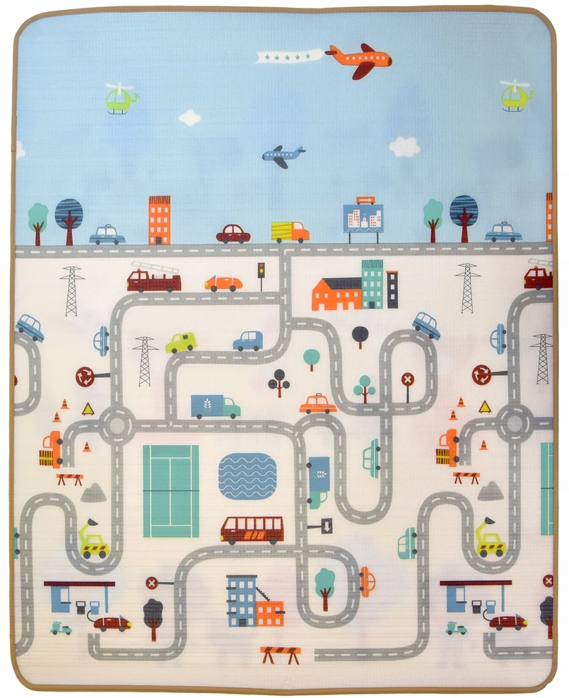 Lavinamasis kilimėlis Humbi Streets Animals 150x100x1cm