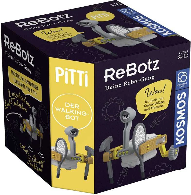 Piatnik Kosmos Lavinamasis rinkinys PITTI THE WALKING BOT 8-12