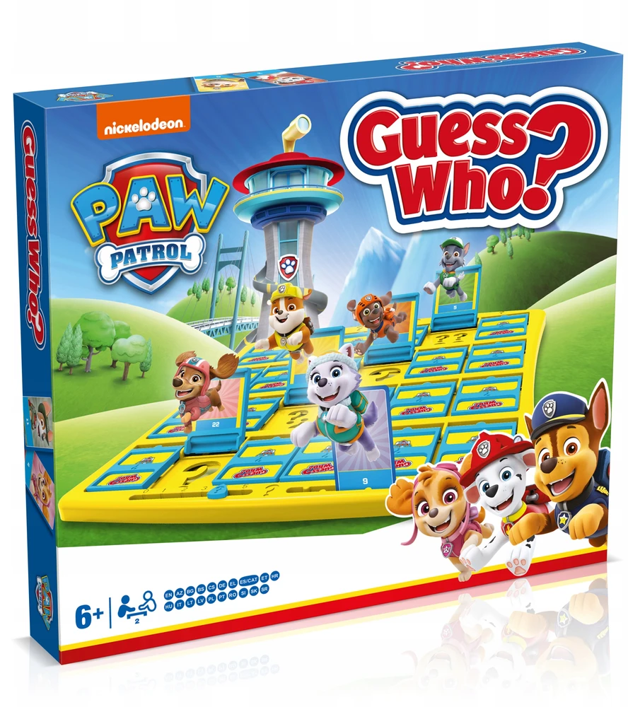 Lavinamasis žaidimas šeimai Paw Patrol Guess Who, Winning Moves