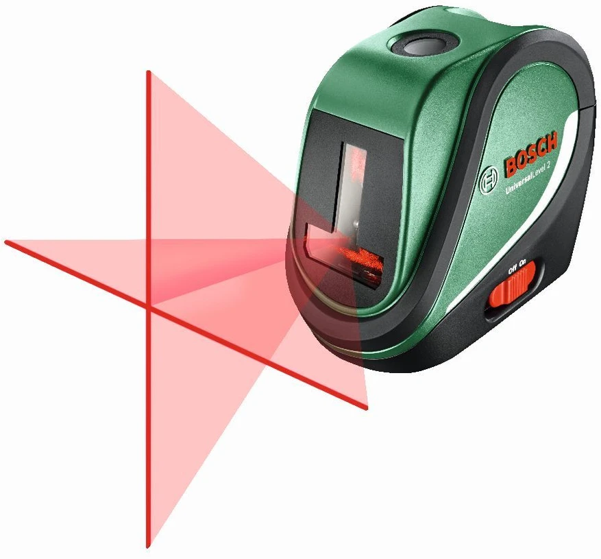 Bosch Kombinuotasis lazeris GCL 2-15 + 3x1.5V AA + krepšys