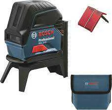 Bosch Kombinuotasis lazeris GCL 2-15 + 3x1.5V AA + krepšys
