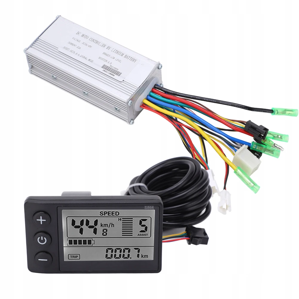 LCD DVIRAČIO 250W 350W VALDIKLIS VALDIKLIS 36V 48V