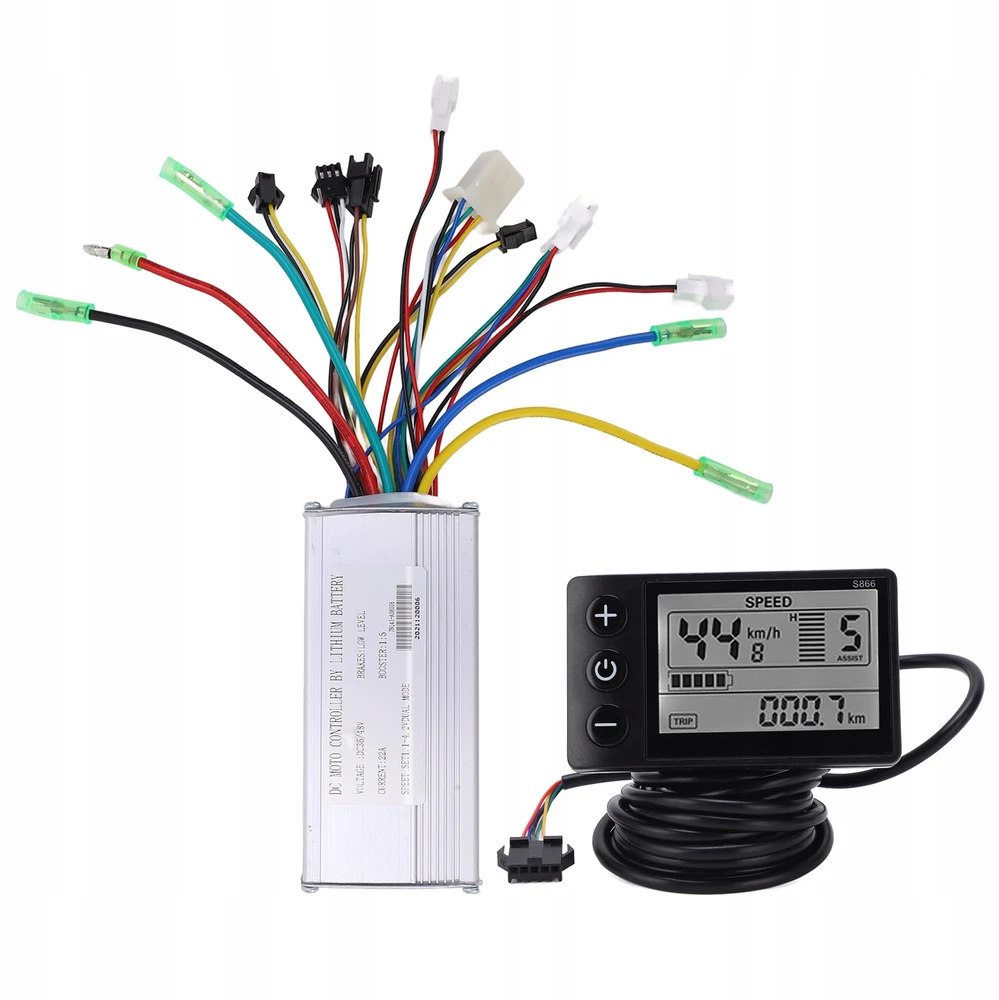 LCD DVIRAČIO 250W 350W VALDIKLIS VALDIKLIS 36V 48V